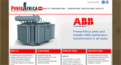 Desktop Screenshot of powerafrica.co.ug