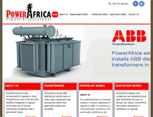 Tablet Screenshot of powerafrica.co.ug